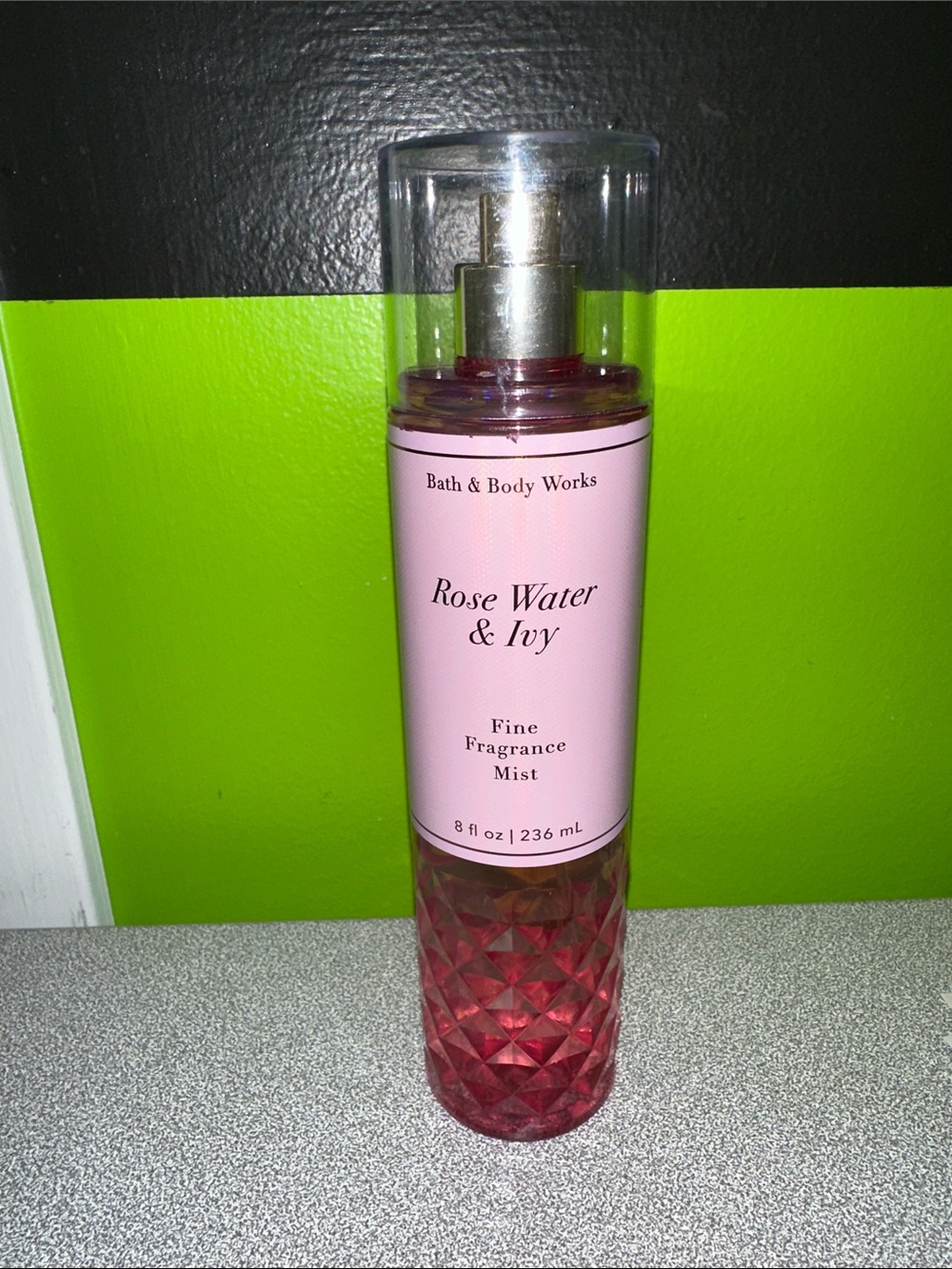 Bath & Body Works Rose Water & Ivy Fine Fragrance Mist - Pink